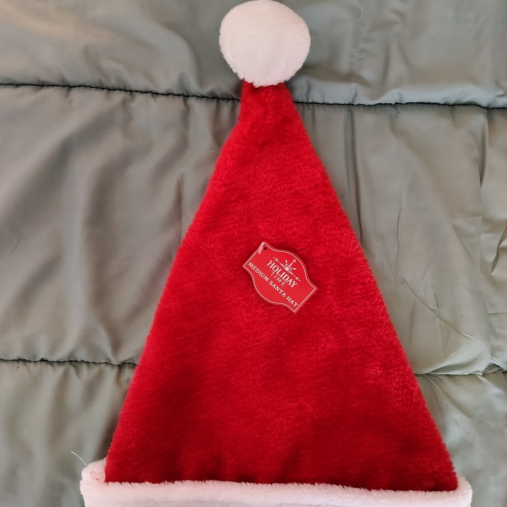Red and White Kids Santa Hat